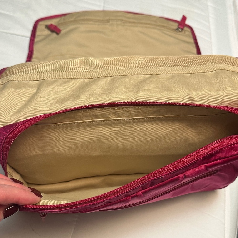 Coach Fuchsia Cosmetic Bag - Picture 5 of 7